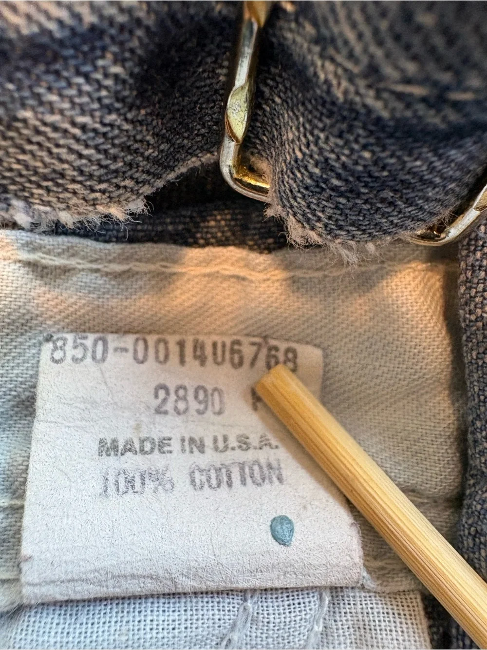 Vintage Oshkosh overalls Made in USA baby 12mo
